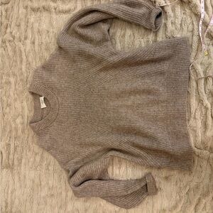 Wilfred oatmeal Crew Neck Sweater